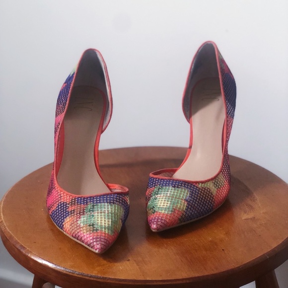 INC Multicolored Stilettos - Picture 1 of 7